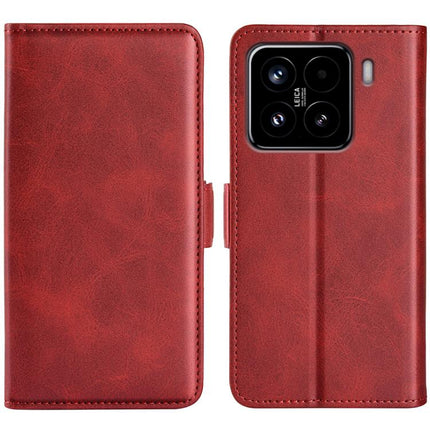 Dual-side Magnetic Buckle Horizontal Flip Leather Phone Case, For Xiaomi 15 Pro, For Xiaomi 15, For Xiaomi Redmi Note 14 5G, For Xiaomi Redmi Note 14 Pro+