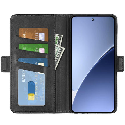 Dual-side Magnetic Buckle Horizontal Flip Leather Phone Case, For Xiaomi 15 Pro, For Xiaomi 15, For Xiaomi Redmi Note 14 5G, For Xiaomi Redmi Note 14 Pro+