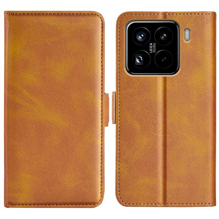 Dual-side Magnetic Buckle Horizontal Flip Leather Phone Case, For Xiaomi 15 Pro, For Xiaomi 15, For Xiaomi Redmi Note 14 5G, For Xiaomi Redmi Note 14 Pro+