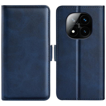Dual-side Magnetic Buckle Horizontal Flip Leather Phone Case, For Xiaomi 15 Pro, For Xiaomi 15, For Xiaomi Redmi Note 14 5G, For Xiaomi Redmi Note 14 Pro+