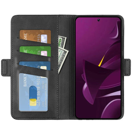 Dual-side Magnetic Buckle Horizontal Flip Leather Phone Case, For Xiaomi Poco M7 Pro 5G, For Redmi Note 14 Pro 4G, For Redmi Note 14 4G 163.25mm, For Xiaomi 15 Pro
