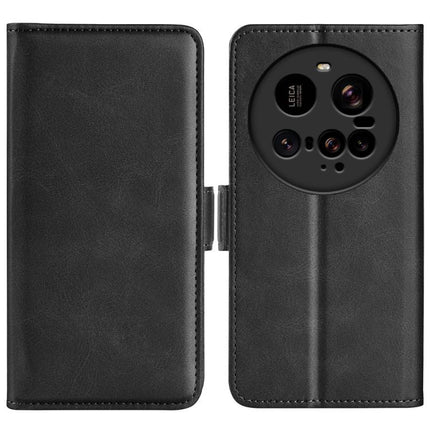 Dual-side Magnetic Buckle Horizontal Flip Leather Phone Case, For Xiaomi 15 Ultra, For Xiaomi Poco M7 Pro 5G, For Redmi Note 14 Pro 4G, For Redmi Note 14 4G 163.25mm