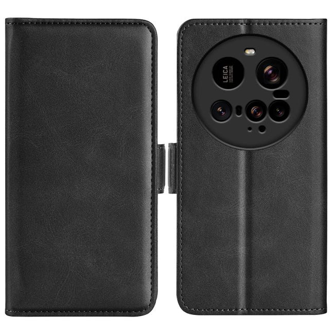 Dual-side Magnetic Buckle Horizontal Flip Leather Phone Case, For Xiaomi 15 Ultra, For Xiaomi Poco M7 Pro 5G, For Redmi Note 14 Pro 4G, For Redmi Note 14 4G 163.25mm