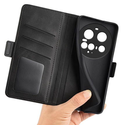 Dual-side Magnetic Buckle Horizontal Flip Leather Phone Case, For Xiaomi 15 Ultra, For Xiaomi Poco M7 Pro 5G, For Redmi Note 14 Pro 4G, For Redmi Note 14 4G 163.25mm