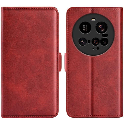 Dual-side Magnetic Buckle Horizontal Flip Leather Phone Case, For Xiaomi 15 Ultra, For Xiaomi Poco M7 Pro 5G, For Redmi Note 14 Pro 4G, For Redmi Note 14 4G 163.25mm