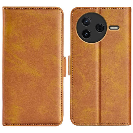 Dual-side Magnetic Buckle Horizontal Flip Leather Phone Case, For Redmi K80 Pro / Poco F7 Ultra, For Redmi K80 / Poco F7 Pro