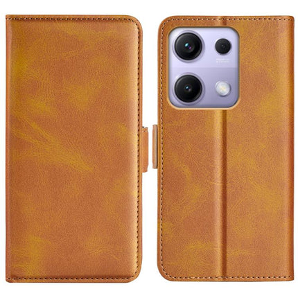 Dual-side Magnetic Buckle Horizontal Flip Leather Phone Case, For Xiaomi 15T, For Redmi A5 4G 173.3mm, For Redmi Note 14S 4G, For Redmi Note 14 4G 164.84mm