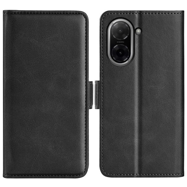 Dual-side Magnetic Buckle Horizontal Flip Leather Phone Case, For Redmi A5 4G 173.3mm, For Redmi Note 14S 4G, For Redmi Note 14 4G 164.84mm, For Xiaomi 15 Ultra