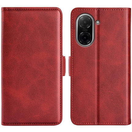 Dual-side Magnetic Buckle Horizontal Flip Leather Phone Case, For Xiaomi 15T, For Redmi A5 4G 173.3mm, For Redmi Note 14S 4G, For Redmi Note 14 4G 164.84mm