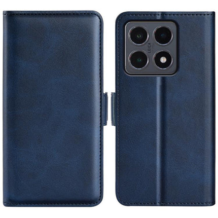 Dual-side Magnetic Buckle Horizontal Flip Leather Phone Case, For Xiaomi 15T, For Redmi A5 4G 173.3mm, For Redmi Note 14S 4G, For Redmi Note 14 4G 164.84mm