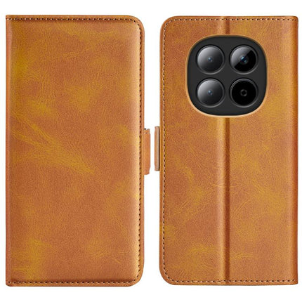 Dual-side Magnetic Buckle Horizontal Flip Leather Phone Case, For Redmi Note 15 Pro+ Global 163.3mm, For Redmi Note 15 4G / 5G Global 164mm, For Xiaomi Poco F8 Ultra 5G, For Xiaomi Poco F8 Pro 5G