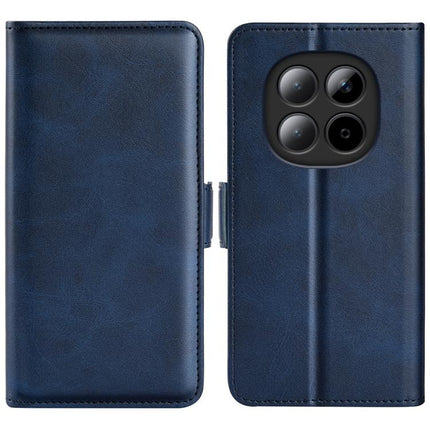 Dual-side Magnetic Buckle Horizontal Flip Leather Phone Case, For Redmi Note 15 Pro+ Global 163.3mm, For Redmi Note 15 4G / 5G Global 164mm, For Xiaomi Poco F8 Ultra 5G, For Xiaomi Poco F8 Pro 5G
