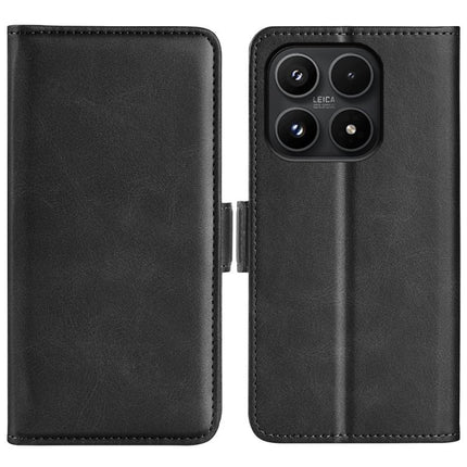 Dual-side Magnetic Buckle Horizontal Flip Leather Phone Case, For Redmi Note 15 Pro Global 163.6mm, For Xiaomi 17 Pro, For Xiaomi 17, For Xiaomi 15T Pro