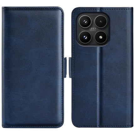 Dual-side Magnetic Buckle Horizontal Flip Leather Phone Case, For Redmi Note 15 Pro Global 163.6mm, For Xiaomi 17 Pro, For Xiaomi 17, For Xiaomi 15T Pro