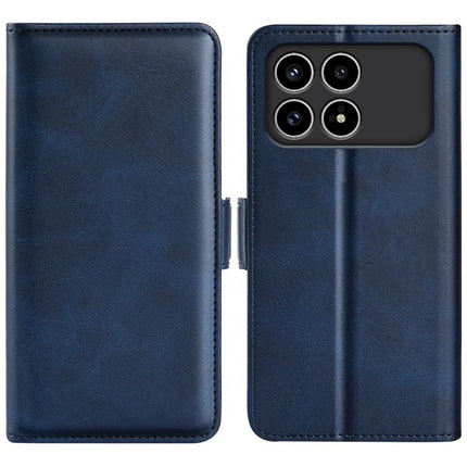 Dual-side Magnetic Buckle Horizontal Flip Leather Phone Case, For Redmi Note 15 Pro+ Global 163.3mm, For Redmi Note 15 4G / 5G Global 164mm, For Xiaomi Poco F8 Ultra 5G, For Xiaomi Poco F8 Pro 5G