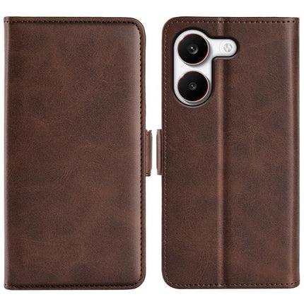 Dual-side Magnetic Buckle Horizontal Flip Leather Phone Case, For Xiaomi 13T, For Redmi A7 Pro 171mm / Poco C85x 5G, For Redmi Turbo 5 Max / Poco X8 Pro Max, For Redmi Turbo 5 5G / Poco X8 Pro 5G