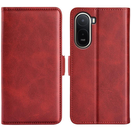 Dual-side Magnetic Buckle Horizontal Flip Leather Phone Case, For Xiaomi 13T, For Redmi A7 Pro 171mm / Poco C85x 5G, For Redmi Turbo 5 Max / Poco X8 Pro Max, For Redmi Turbo 5 5G / Poco X8 Pro 5G