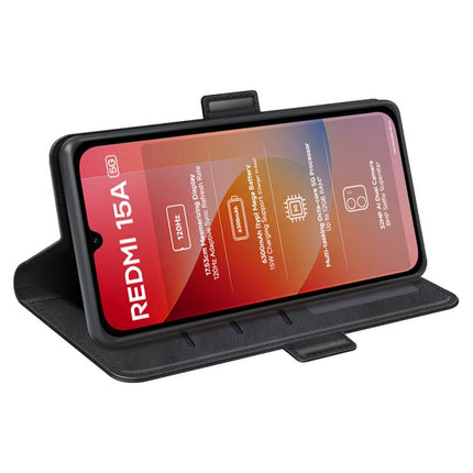 Dual-side Magnetic Buckle Horizontal Flip Leather Phone Case, For Redmi 15a 5G, For Xiaomi 17T, For Xiaomi 17 Ultra, For Xiaomi 17 Pro max