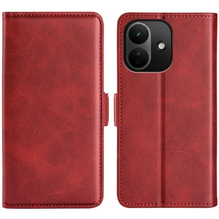 Dual-side Magnetic Buckle Horizontal Flip Leather Phone Case, For Redmi Note 17 Pro 5G Global 163.5mm, For Xiaomi 17T Pro 5G, For Redmi 15a 5G, For Xiaomi 17T 5G