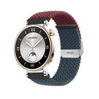 For Huawei Watch GT4 41mm / Wine Red+Deep Blue