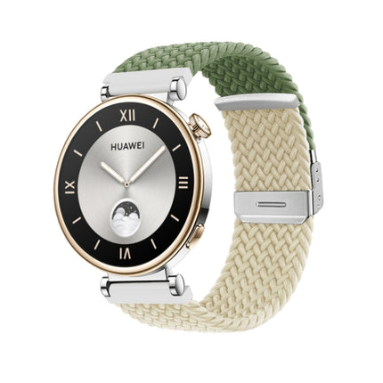 Integrated Buckle Braided Nylon Watch Band, For Huawei Watch GT4 41mm