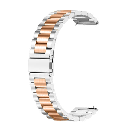 Three Bead Stainless Steel Metal Watch Band, For Huawei Watch GT4 46mm