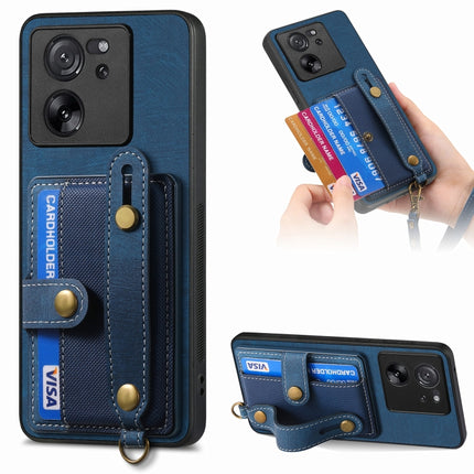 Retro Cross Wristband Wallet Leather Back Phone Case, For Xiaomi Redmi Note 13 Pro+, For Xiaomi Redmi Note 13 Pro 5G, For Xiaomi 13T / 13T Pro