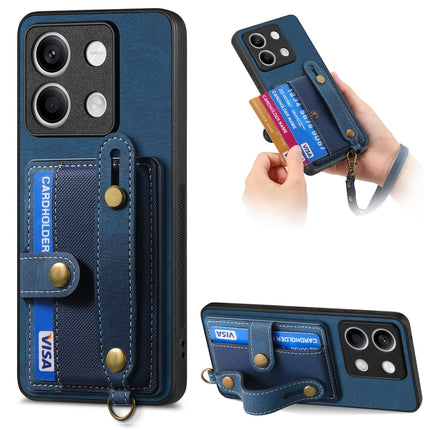 Retro Cross Wristband Wallet Leather Back Phone Case, For Xiaomi Redmi Note 13 Pro 4G, For Xiaomi 14 Pro, For Xiaomi 14, For Xiaomi Redmi Note 13
