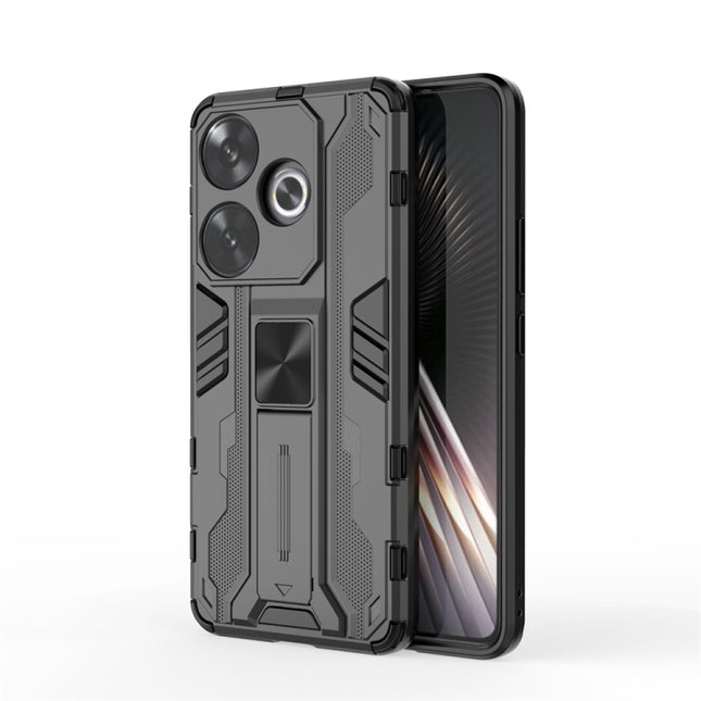 Supersonic Armor PC Hybrid TPU Phone Case, For Xiaomi Poco F6, For Xiaomi Redmi Turbo 3, For Redmi Note 13 4G, For Redmi K70E