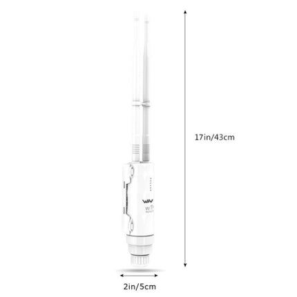 WAVLINK WN570HN2 With PoE Powered WAN/ AP / Repeater Mode 300Mbps Outdoor Router, US Plug, UK Plug, EU Plug, AU Plug