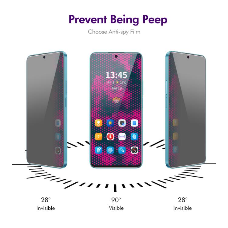 ENKAY Hat-Prince 28 Degree Anti-peeping Privacy Tempered Glass Film
