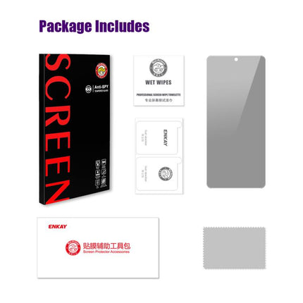 ENKAY Hat-Prince 28 Degree Anti-peeping Privacy Tempered Glass Film, For Samsung Galaxy A37 / A57, For Samsung Galaxy S25 FE 5G, For Samsung Galaxy A07 4G, For Samsung Galaxy A17 5G, For Samsung Galaxy M56, For Samsung Galaxy F16 / M16                 ...