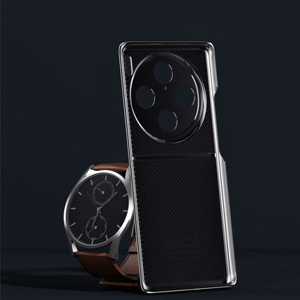 Electroplating Plain-leather All-inclusive Shockproof Phone Case, For vivo X100 Pro, For vivo X100