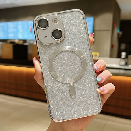 Glitter Electroplating MagSafe TPU Phone Case, For iPhone 15 Pro Max, For iPhone 15 Pro, For iPhone 15 Plus