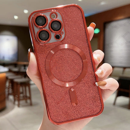 Glitter Electroplating MagSafe TPU Phone Case, For iPhone 14 Pro, For iPhone 14 Pro Max, For iPhone SE 2022 / 7 / 8