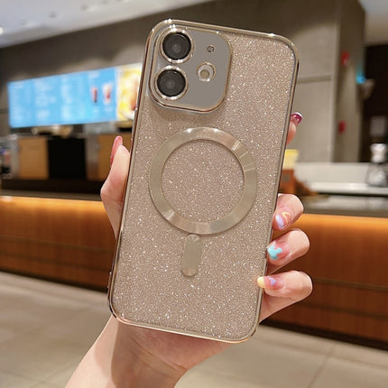 Glitter Electroplating MagSafe TPU Phone Case, For iPhone 12, For iPhone 12 Pro Max, For iPhone 12 Pro