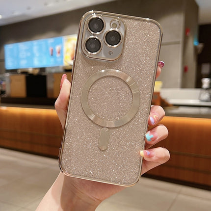 Glitter Electroplating MagSafe TPU Phone Case, For iPhone 11 Pro Max, For iPhone 11, For iPhone 11 Pro