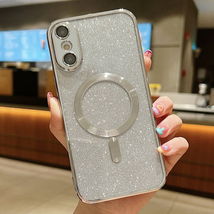 Glitter Electroplating MagSafe TPU Phone Case, For iPhone X / XS, For iPhone XR, For iPhone XS Max