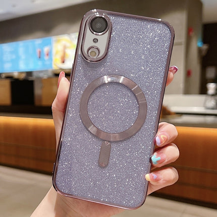 Glitter Electroplating MagSafe TPU Phone Case, For iPhone X / XS, For iPhone XR, For iPhone XS Max