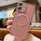 For iPhone 16 / Rose  Gold