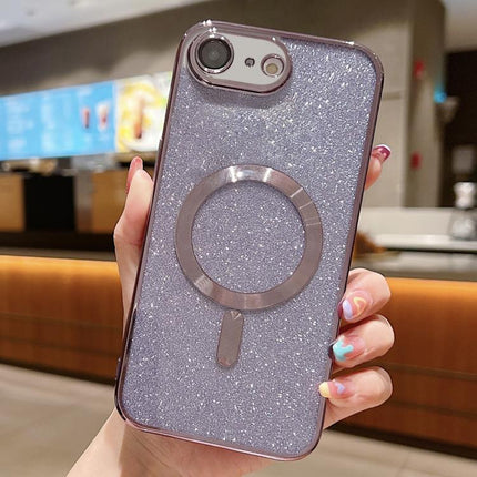 Glitter Electroplating MagSafe TPU Phone Case, For iPhone 17e / 16e, For iPhone 17 Pro Max, For iPhone 17 Pro