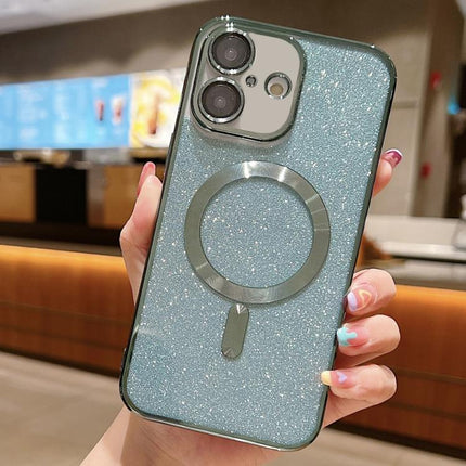Glitter Electroplating MagSafe TPU Phone Case, For iPhone 17, For iPhone Air, For iPhone 16 Pro Max