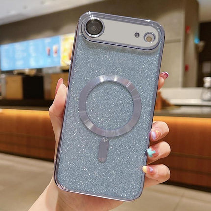 Glitter Electroplating MagSafe TPU Phone Case, For iPhone 17, For iPhone Air, For iPhone 16 Pro Max