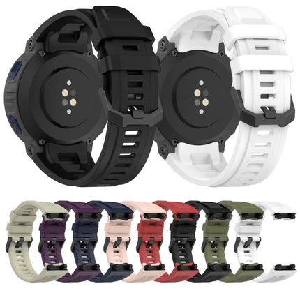 Solid Color Silicone Watch Band, For Amazfit Active Edge A2212