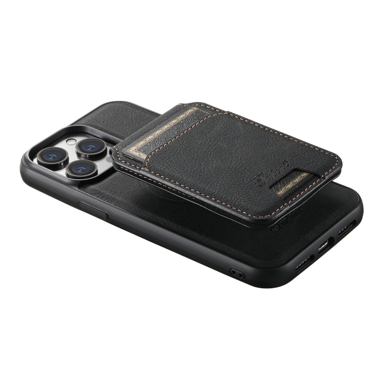 Suteni H16 Litchi Texture Leather Detachable Wallet Back Phone Case