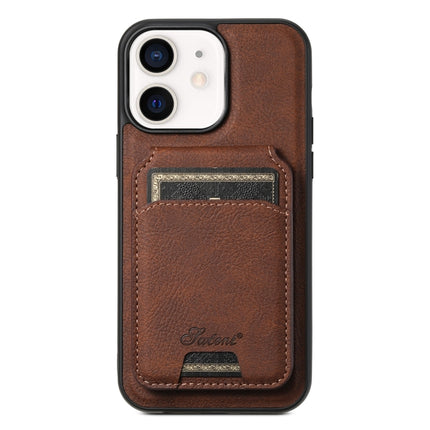 Suteni H16 Litchi Texture Leather Detachable Wallet Back Phone Case, For iPhone 14 Pro Max, For iPhone 13 Pro Max, For iPhone 13 Pro, For iPhone 13, For iPhone 12, For iPhone 12 Pro Max