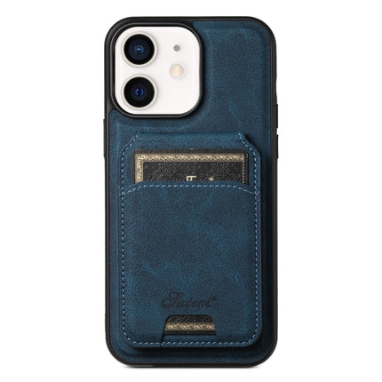 Suteni H16 Litchi Texture Leather Detachable Wallet Back Phone Case, For iPhone 14 Pro Max, For iPhone 13 Pro Max, For iPhone 13 Pro, For iPhone 13, For iPhone 12, For iPhone 12 Pro Max
