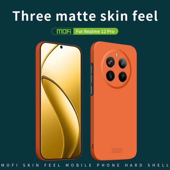 MOFI Qin Series Skin Feel All-inclusive PC Phone Case, For Realme 12 Pro / 12 Pro+