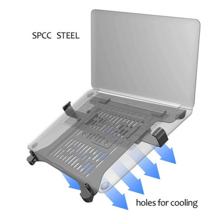 NORTH BAYOU NB FP-2 Notebook Tray Compatible VESA 100x100mm for 10 -17 inch Laptop Mount Holder, FP-2