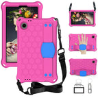 For Blackview Tab 60 8.7 2023 / RoseRed+Blue
